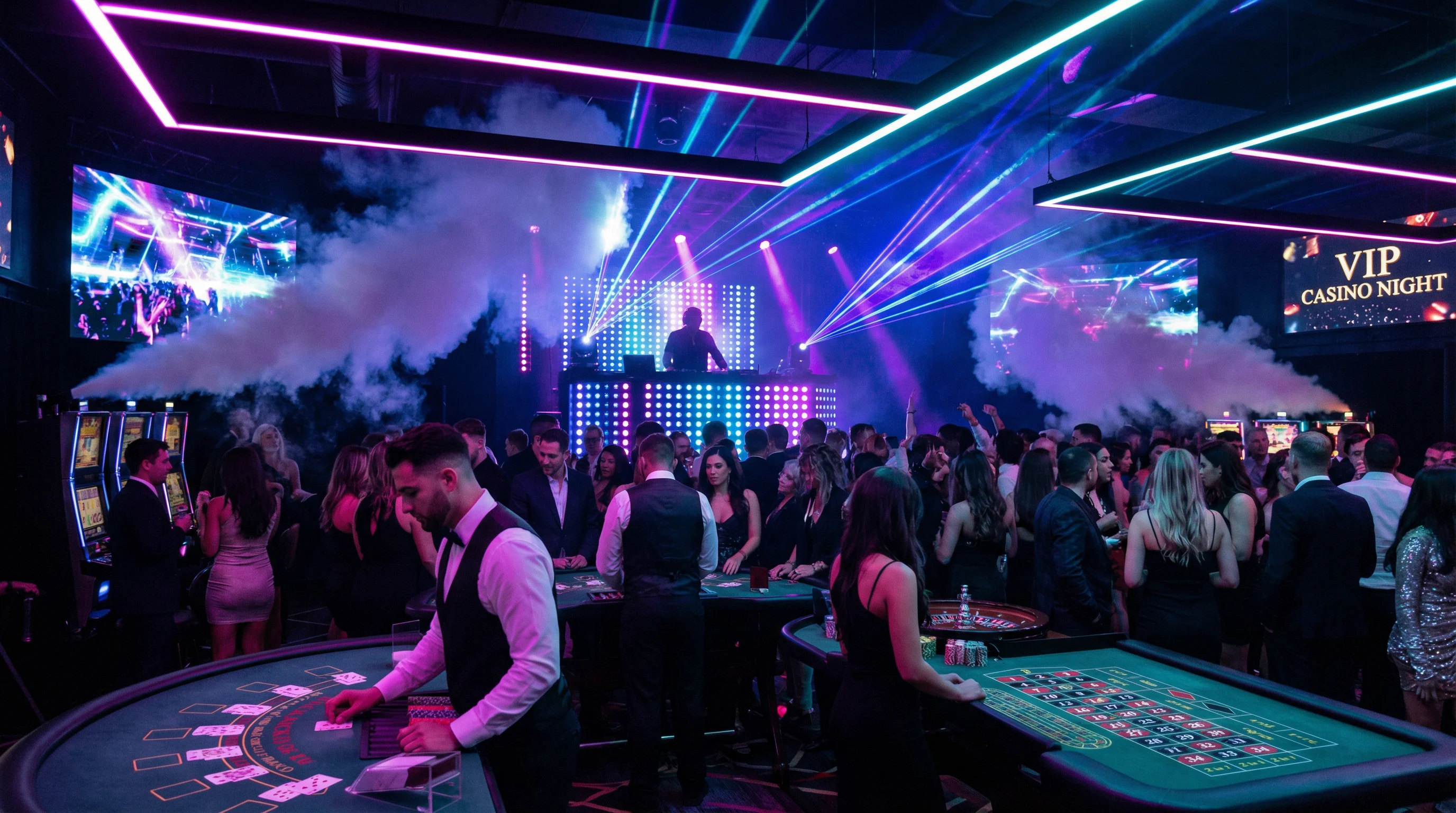 Casino en vivo Baccarat Casino Tecamachalco con ambiente de festival